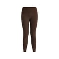 thumbnail image 2 of No Boundaries Faux Sueded Ankle Leggings, 27.5”Inseam, 1 or 2-Pack, Women's & Women's Plus Sizes XXS-4X, 2 of 5
