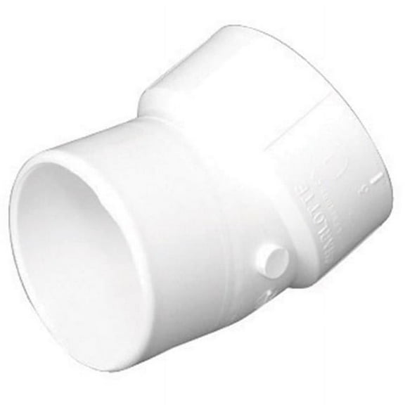 PVC003260600HA 22 deg PVC Dwv Elbow 1.5 in.
