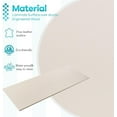 thumbnail image 2 of Kaboon 40x18 inch Universal Table Top, Beige Leather, 2 of 7