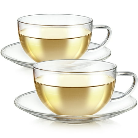 

Teabloom KYOTO TEACUP AND SAUCER SET OF TWO-12 OZ