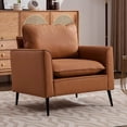 thumbnail image 5 of Modern Sofas TS Cat paw leather upholstered sofa 2PC,Nordic retro light luxury living room balcony bedroom single casual sofa chair,Rustic Sofas, 5 of 12