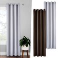 thumbnail image 4 of 52x72 Po 1 Pce Rideau en Tissu Ivoire Imperméable Design Texturé Rideaux Thermiques Protection de la Vie Privée Rideaux Boho Ferme Chambre pour Salon Chambre Isolés Thermiquement Plissés Pincés, 4 of 4