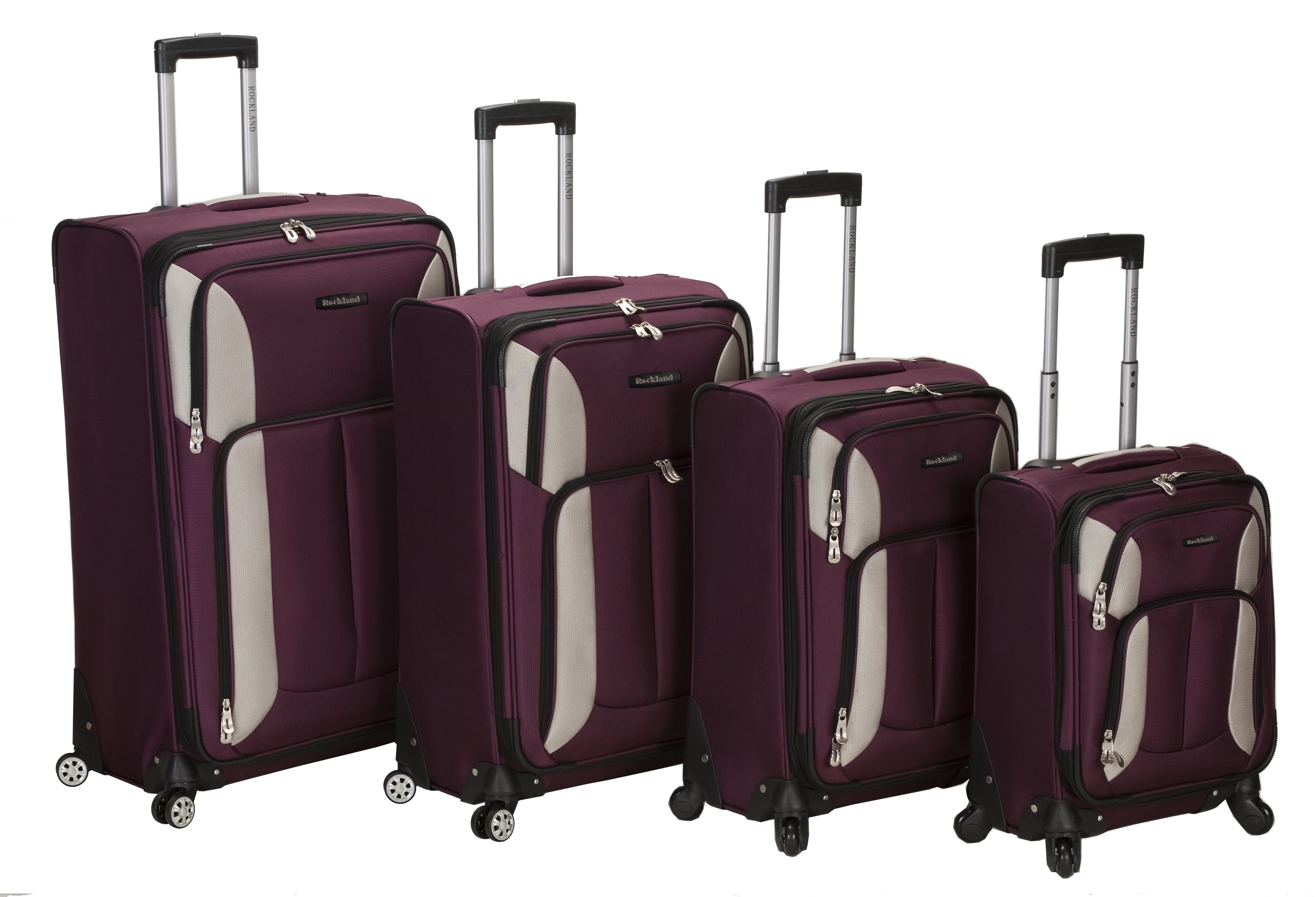 4 wheel luggage walmart