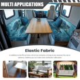 thumbnail image 4 of Pzuqiu Sea Turtle Ocean Print Rv Dinette Cushion Cover Easy Install 2Pcs Couch Covers for Rv Campers Full Coverage Rv Sofa Cover Seat Covers for Camper Couch Booth Set Sofa, 4 of 6