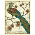 thumbnail image 2 of Zarris, Chariklia 25x32 Black Ornate Wood Framed with Double Matting Museum Art Print Titled - Embroidered Pheasant II, 2 of 4
