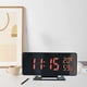 thumbnail image 2 of Reloj de Alarma Digital Reloj Electrónico Digital Pantalla Led Reloj Electrónico Estéreo Pantalla Digital Snooze Reloj de Alarma 12/24H Pantalla de Temperatura de Conmutación Versión Enchufe Reloj de, 2 of 6