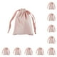 thumbnail image 1 of Inteprter Bolsas de regalo para regalos de boda de fiesta de Navidad protege los artículos y ahorra espacio bolsas con cordón rosa rosa 10Conjunto, 1 of 6