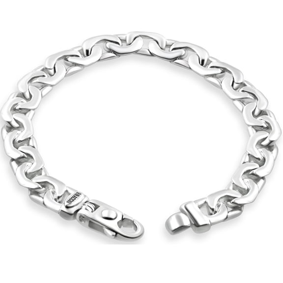 Pompeii Men's 14k Gold (43gram) or Platinum (67gram) 8.5mm Link Bracelet 8.5" (,)