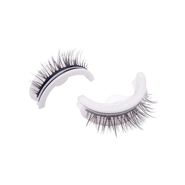 Fiudx Juego de Pestañas Postizas Autoadhesivas Reutilizables, Hechas a Mano con Fibra Sintética, Aspecto Natural y Suave, Ideal para Bodas y Fiestas, Regalo Perfecto para Mujeres.
