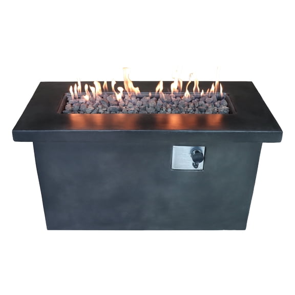 MMGW 24" Concrete Propane/Natural Gas Fire Pit Table