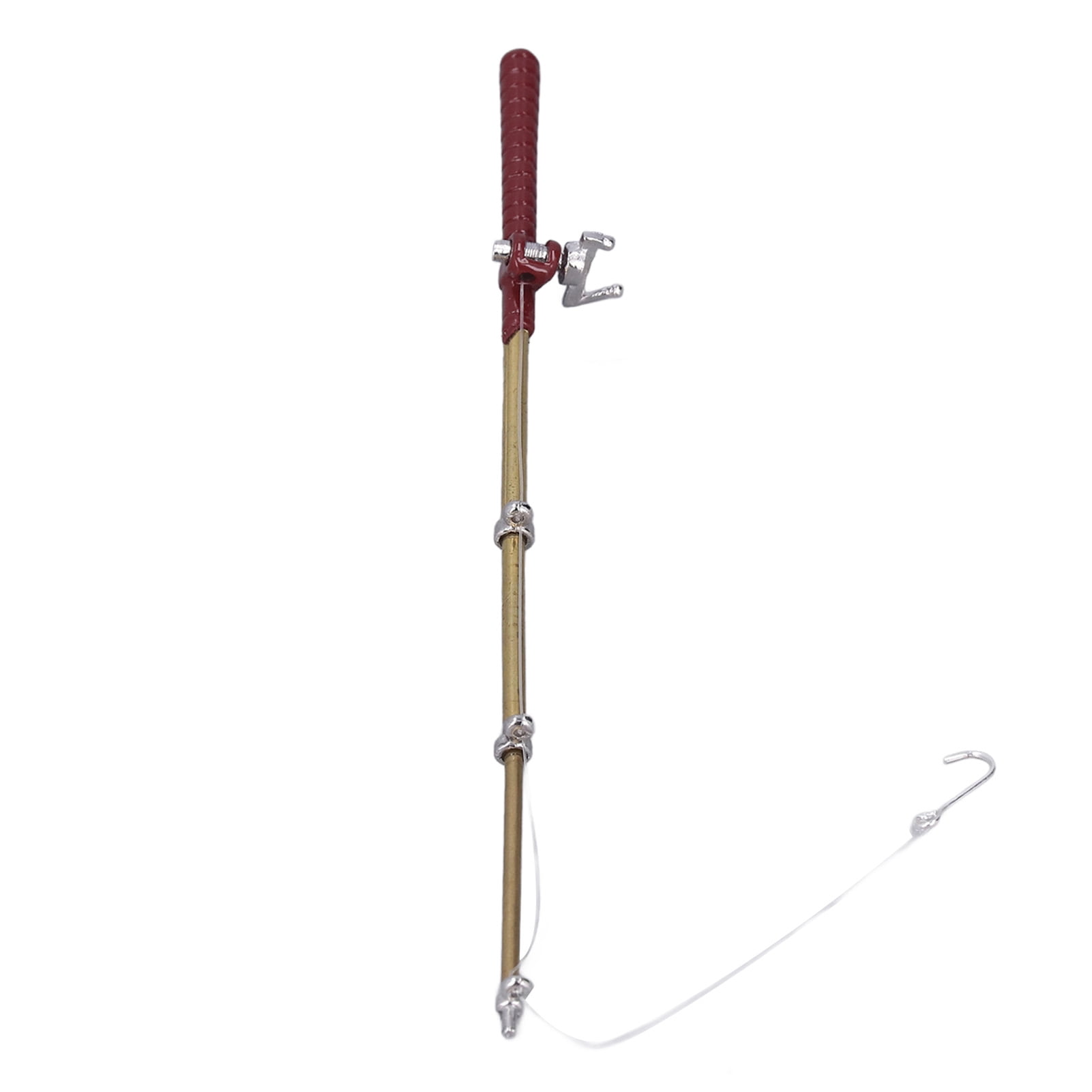 Mini Fishing Rod, Small Size Dollhouse Fishing Rod Beautiful For Toy
