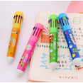 thumbnail image 4 of Multicolor Ballpoint Pen (Pack of 2), 10-in-1 Shuttle Pens, Retractable Multicolor Pens for Office Home Supplies Gift, 4 of 6