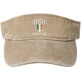 thumbnail image 1 of Irish Hooligan Empty Top Baseball Sun Cap, 1 of 8
