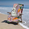 thumbnail image 4 of PHYHOO Oversized Microfiber Sand Free Quick Dry, Bunny Lightweight Pool Towels for Adults Travel Towel for Gym Yoga Camp Swim 30x60in, 4 of 8