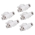 thumbnail image 4 of Commutateur Manuel de Vanne de Commande, Robinet Pneumatique 5pcs Raccord de Vanne Pneumatique de Contrôle du Débit d'Air Robinet Pneumatique Méticuleusement Conçu, 4 of 14