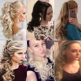 thumbnail image 3 of Femmes Pince à Mâchoires en Ponytail Extensions de Cheveux Longs Perruque Cheveux Accessoires Coplay Accessoires, 3 of 4