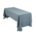 thumbnail image 3 of Efavormart Dusty Blue Seamless Premium Polyester Rectangular Tablecloth 220GSM 60"x126", 3 of 9