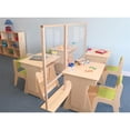 thumbnail image 5 of Whitney Brothers Floor Standing Acrylic Partition With Clear Acrylic WB0533, 5 of 5