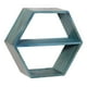 thumbnail image 1 of Estantes Flotantes Geométricos, En , Estantes De Pared Hexagonales , Para Dormitorio, , Sala Familiar, Cocina Azul BLESIY Estante de pared flotante, 1 of 5