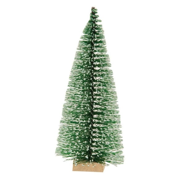 Frosty Bottle Brush Tree 6""
