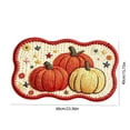 thumbnail image 4 of Fmxomd Thanksgiving Door Mat Hello Pumpkin Welcome Door Mat, Non Slip Fall Pumpkins Welcome Mat Indoor Outdoor Thanksgiving Decoration 16x24Inch, 4 of 5