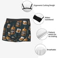thumbnail image 3 of Kdxio Men's Boxer Briefs with Cigar Print - Comfortable and Breathable Underwear for Everyday Wear, 3 of 5