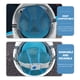 thumbnail image 5 of piezas de forro de casco de seguridad, almohadillas lavables para casco, forro de inserción transpirable para casco duro, 5 of 7