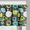 thumbnail image 3 of Ambesonne Grunge Window Valance, Sketchy Geometric Art, 54" X 12", Multicolor, 3 of 5
