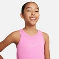 thumbnail image 3 of Nike One Big Kids' (Girls') Dri-FIT Training Tank Color: Black/White Size: XL, 3 of 4