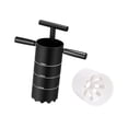 thumbnail image 4 of Golf Hole Digger Portable Hole Cutter Detachable Handle Durable Carbon Steel for Backyard Outdoor Garden Practice, 4 of 9