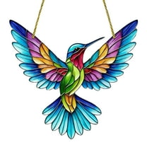 Gaiwos Bird Suncatcher Acrylic Window Hangings 6 inches, Unique Garden Gift for Mom Handmade Modern Home Decor, Sun Catchers Windows Indoor Hanging Decorations Outdoor