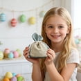 thumbnail image 4 of Bolsas de Pascua con cordón para dulces | Bolsas para golosinas navideñas para niños | Bolsas reutilizables para recuerdos de fiesta | Bolsas pequeñas para regalos en la búsqueda de huevos de Pascua, 4 of 6