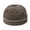 Coffee, variant on NUZYZ Docker Hat Solid Color Adjustable Breathable Brimless Lightweight Decorative Retro Four Seasons Sailor Hat Daily Hat