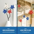 thumbnail image 4 of unbranded 12Ud Adornos Colgantes En Forma De De Ratán Azul Para En Celebraciones, 4 of 7