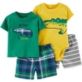 thumbnail image 1 of Carter's Infant 4-piece Diaper Cover Set, Alligator 3M, 1 of 7