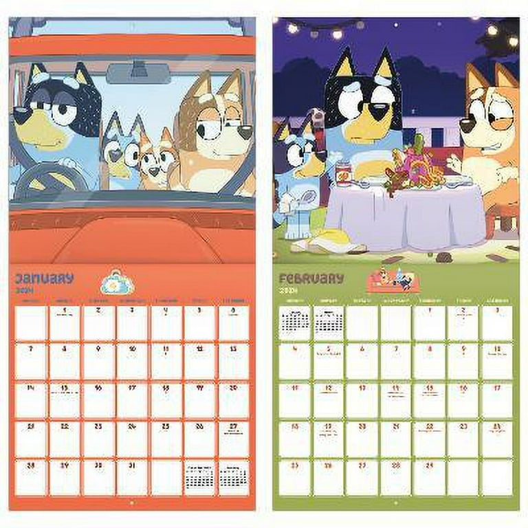 Trends International 2024 Bluey Wall Calendar - Walmart.com trends-international-2024-bluey-wall-calendar-walmart-com