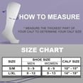 thumbnail image 4 of Newzill Medical Post Surgery Open-Toe Copper-Infused Compression Socks for Calf, Breathable, 15% Copper Imported, 4 of 8
