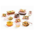 thumbnail image 4 of LocknLock - Set of 2 Airtight and Leakproof Glass Containers, 1L Capacity, Red, 4 of 6