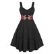 thumbnail image 1 of Vestido Talla Extra Bordado Volantes Rosegal Vestidos casuales de talla grande, 1 of 5