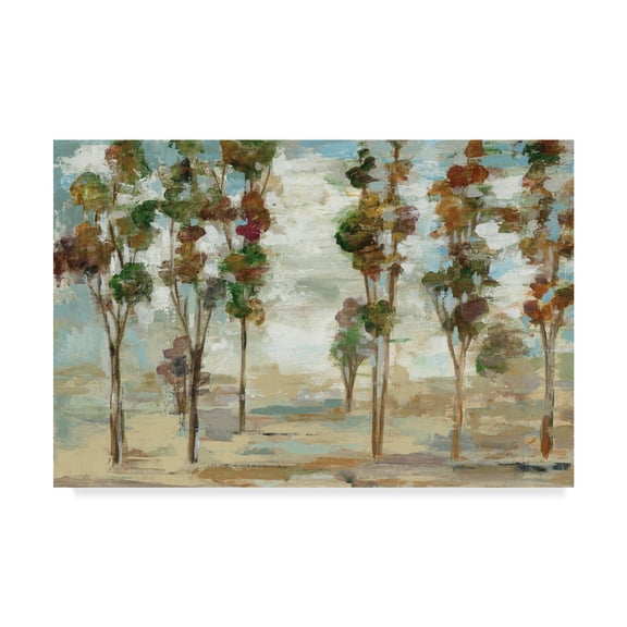 Trademark Fine Art 'Serene Forest' Canvas Art by Silvia Vassileva