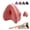 Red, variant on Heart-Shaped Memory Foam Leg Pillow | Side Sleeping Knee Support and Pressure Relief Pillow | Slow-Rebound, Breathable, Removable Cover Leg Support Pillow