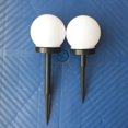 thumbnail image 4 of Solar LED Bubble Lights Solar Plug Lawn Lights Round White Wave Balls, 4 of 6