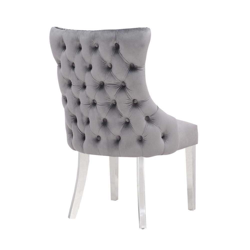STONEFORT CHAIR – STEEL in Grey SET OF 4