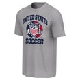 thumbnail image 3 of United States Men's National Team USMNT USA Men's Gray Soccer Ball Tee, 3 of 3