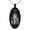 Black, variant on Stainless Steel Jolly Roger Pirate Skull Rope & Anchor Engraved Small Oval Charm Pendant Necklace