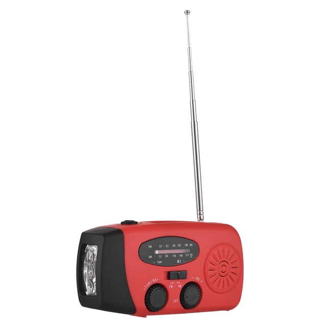 Labymos Radio con manivela solar Radio de
