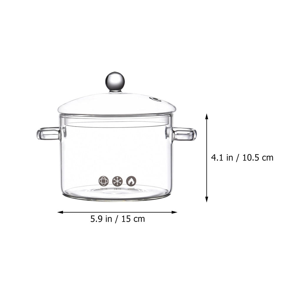 ACDANC 2026 New Instant Noodle Kitchen Cooking for Stove Griddle Eye Glasses Mini Casserole Pasta Cookware Baby for Kitchen, Home, Camping, Dorm, Picnic, Travel