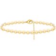 thumbnail image 1 of Tobillera de playa dorada de tamaño ajustable, tobillera de joyería para mujer, regalo de joyería de playa Wmkox8yii fajkfhkj3611, 1 of 1