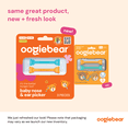 thumbnail image 6 of Oogiebear 2 Pack Booger and Ear Wax Picker with Case, Safe for Newborns, Orange/Blue, 6 of 10