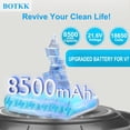 thumbnail image 2 of Batería de repuesto profesional de 8500 mAh para Dyson V7 Animal SV11, Motorhead, Trigger, HEPA, Car+Boat, Absolute, para aspiradoras de mano o de escoba, incluye 3 filtros y 3 tornillos, 2 of 9